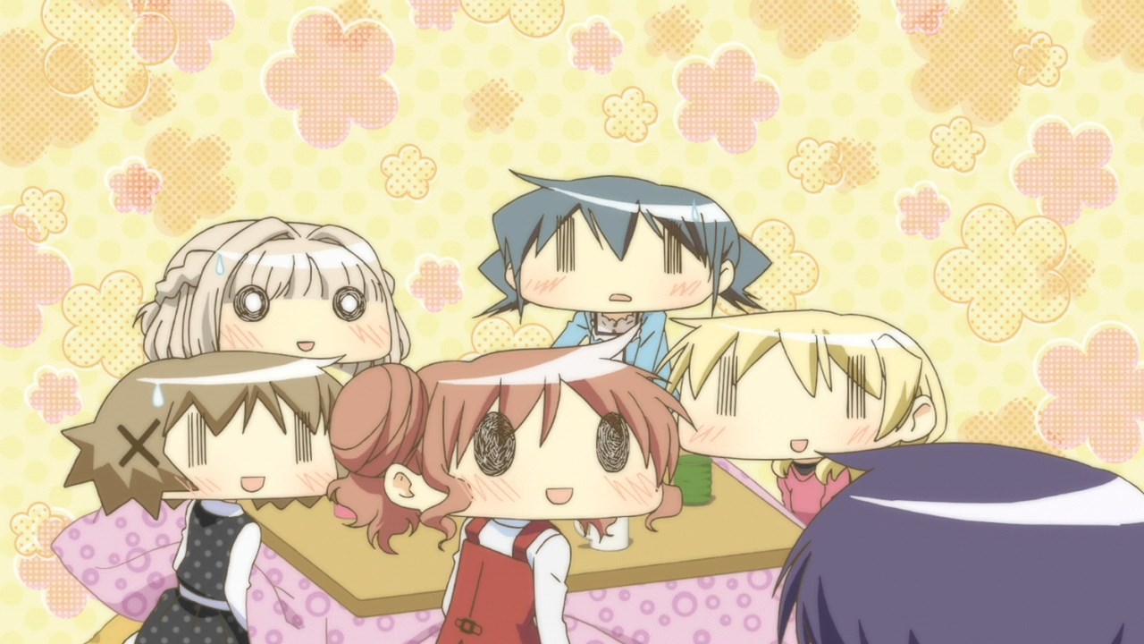 Наброски Хидамари: Выпускной Саэ и Хиро — скриншот 10