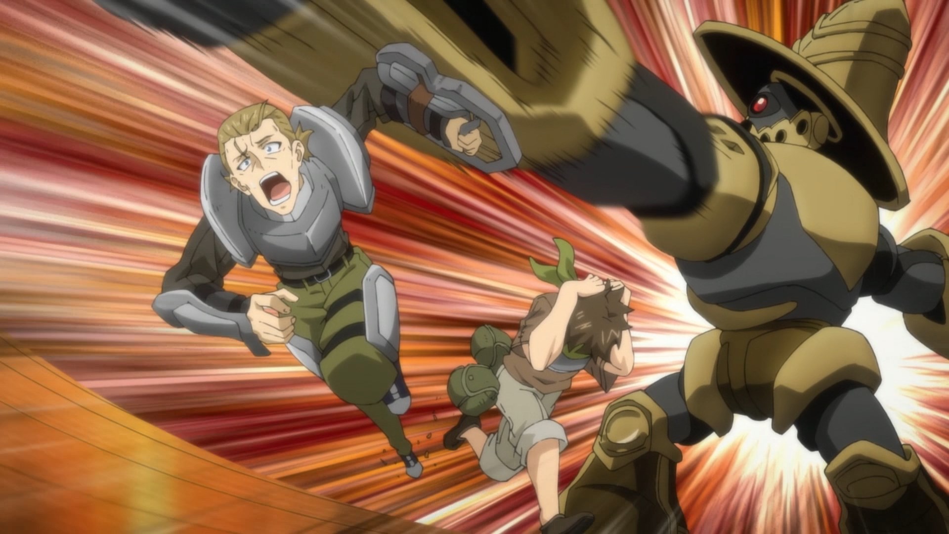 Красный рейнджер становится искателем приключений в другом мире — скриншот 6