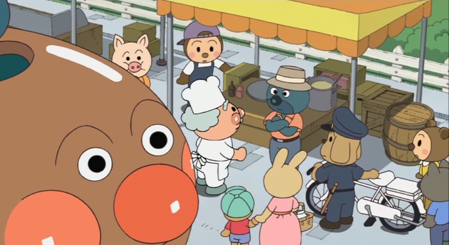 Sore Ike! Anpanman: Hiya Hiya Hiyariko to Babu Babu Baikinman — скриншот 23