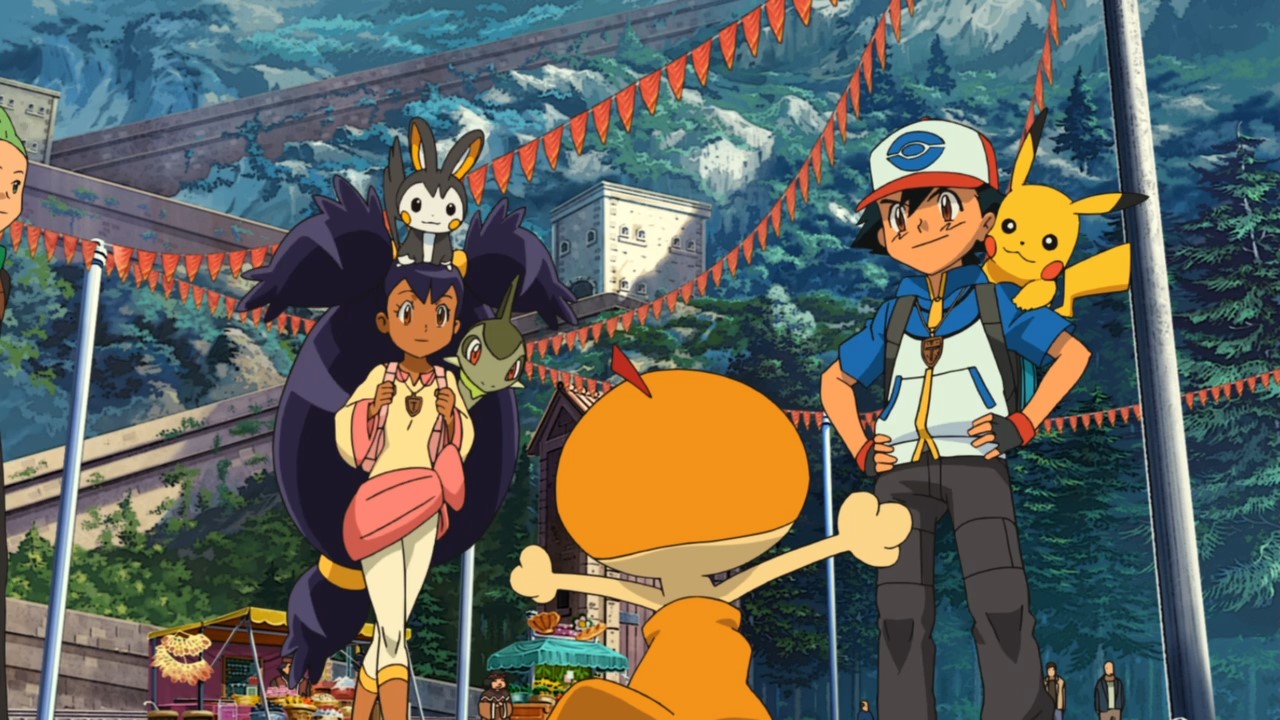 Покемон: Наилучших благ! Виктини и белый герой Реширам — скриншот 22