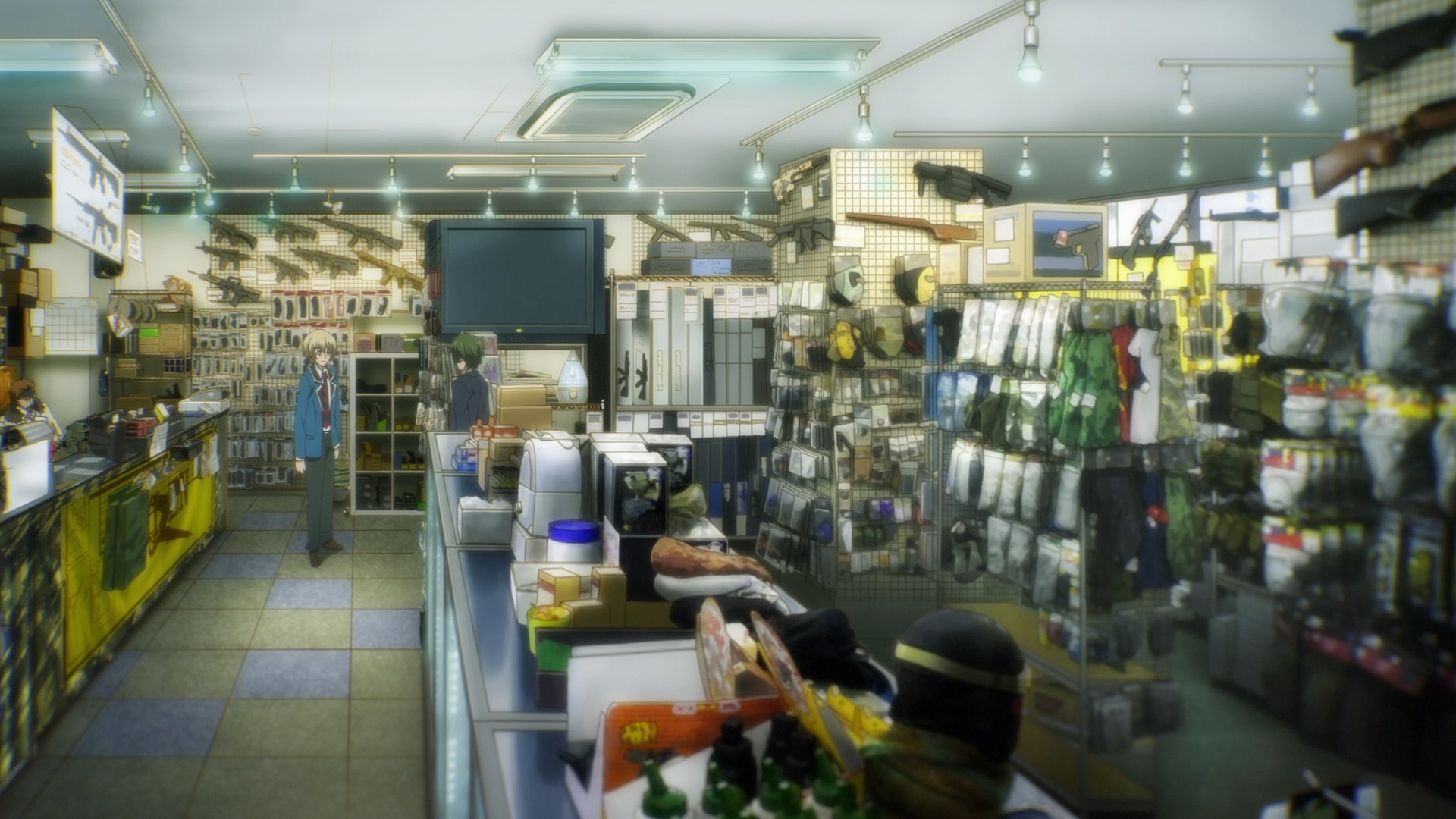 Синяя весна и механическая пушка — скриншот 44