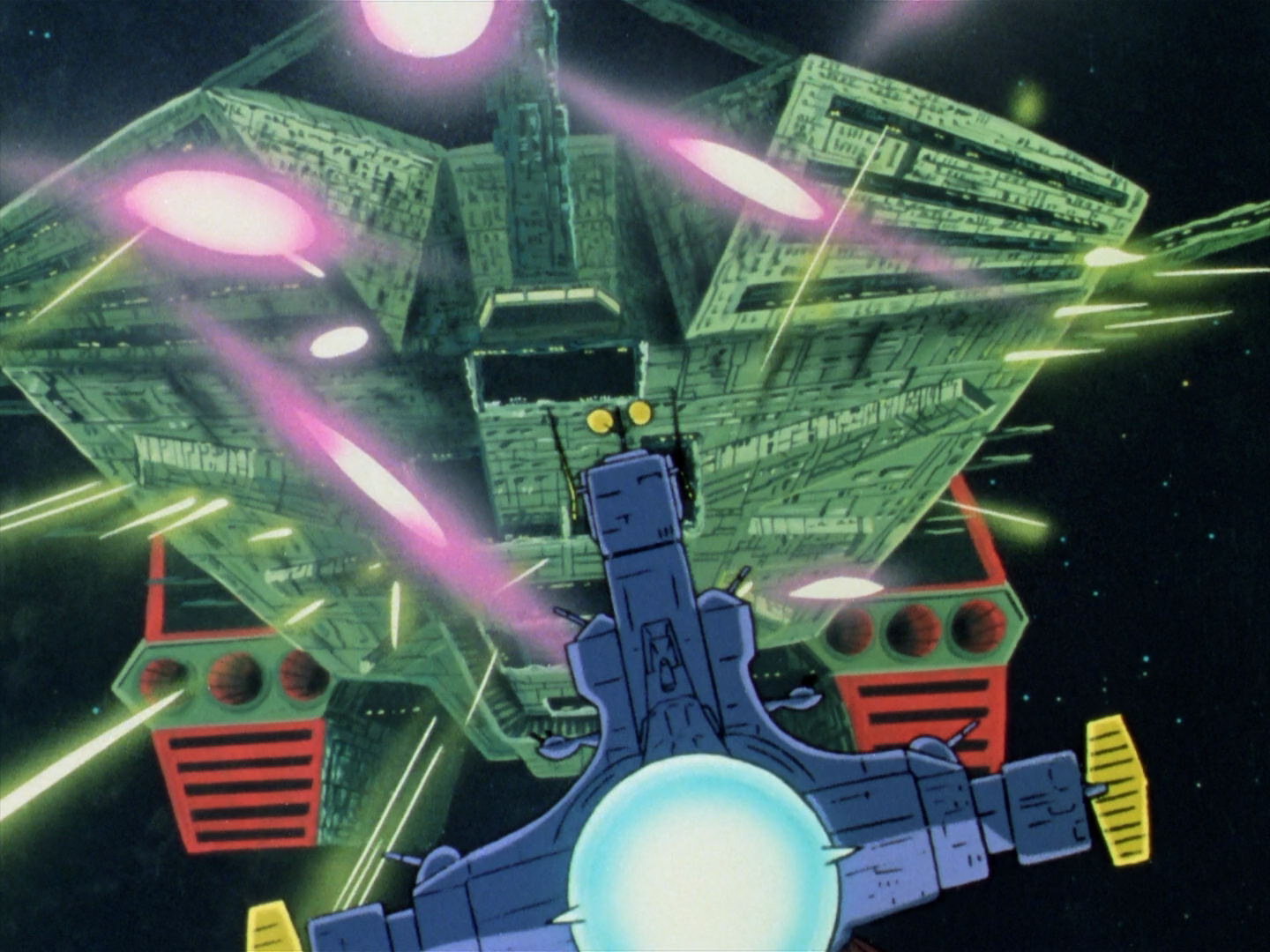 Мобильный воин Гандам III: Столкновение в космосе — скриншот 36