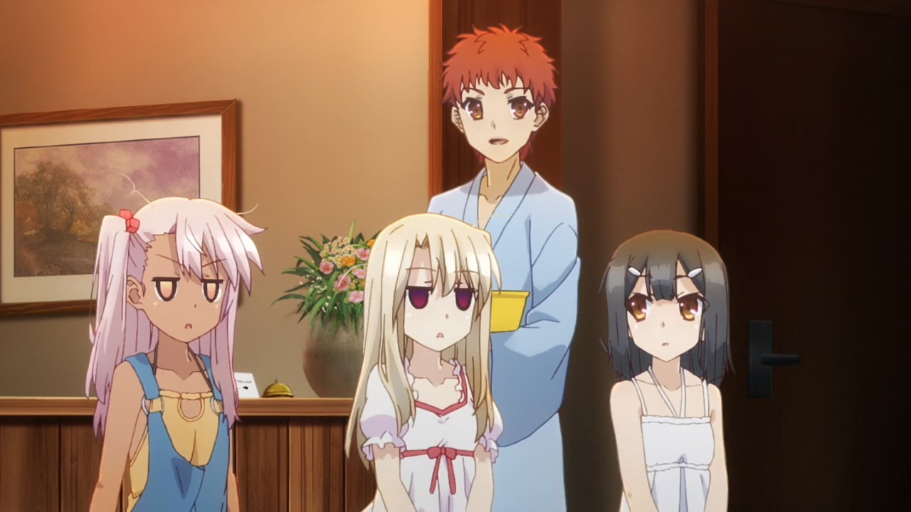 Судьба/Девочка-волшебница Иллия 2: Девочка-волшебница на горячих источниках — скриншот 16