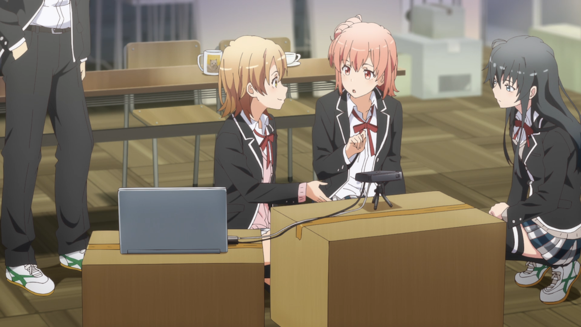 Как и ожидалось, моя школьная романтическая жизнь не удалась 3 — скриншот 22