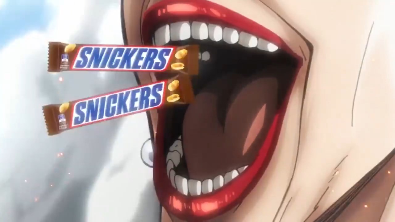 Атака титанов x Сникерс — скриншот 6