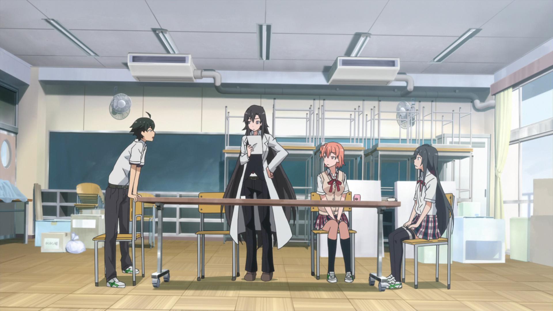 Как и ожидалось, моя школьная романтическая жизнь не удалась OVA — скриншот 13