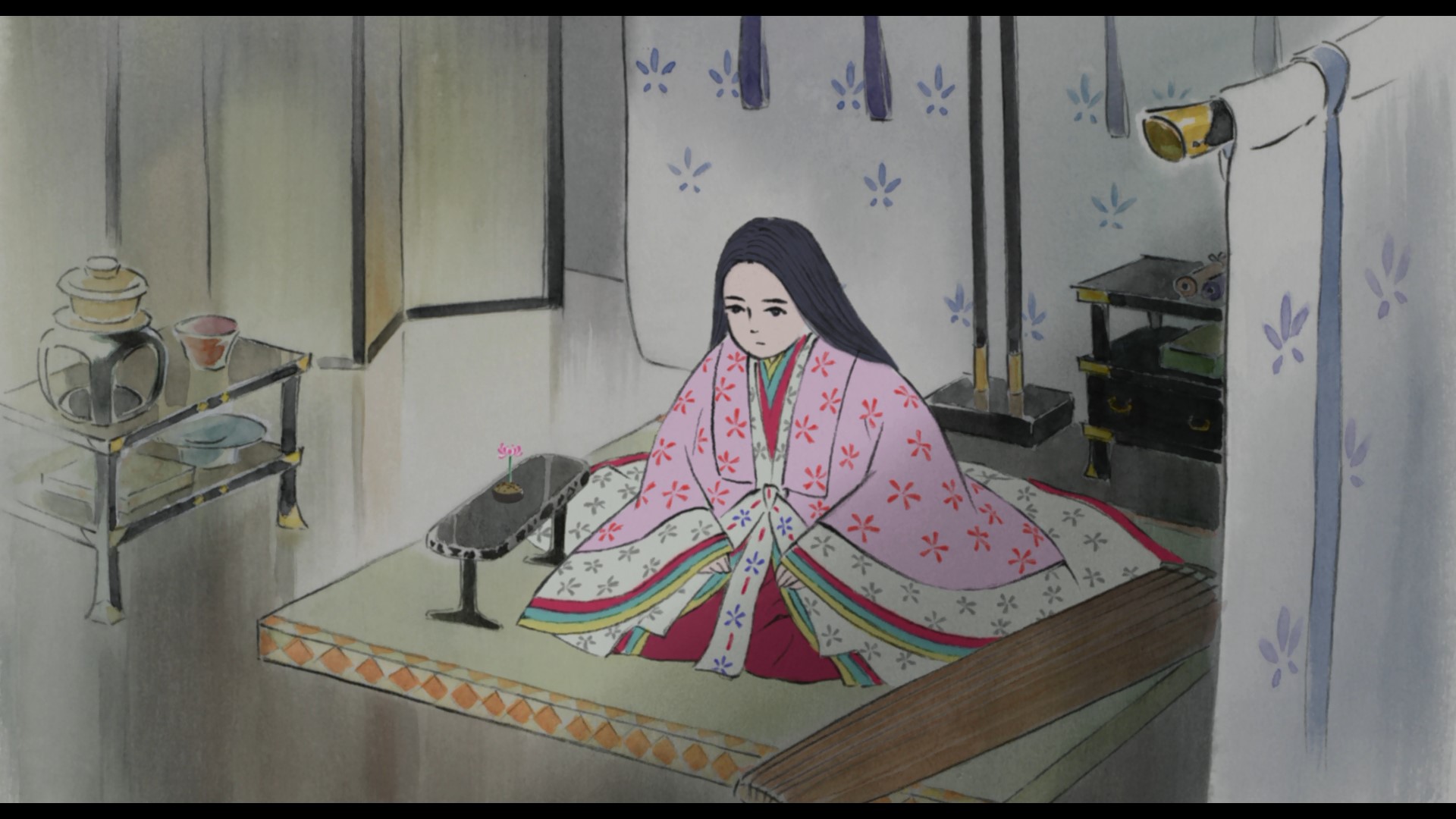 Сказание о принцессе Кагуя — скриншот 41