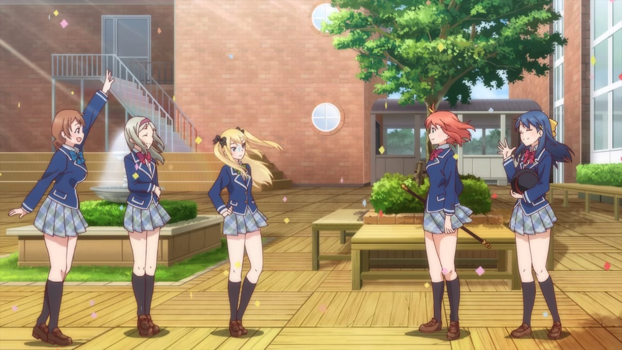 Девушки под голубым небом — скриншот 6