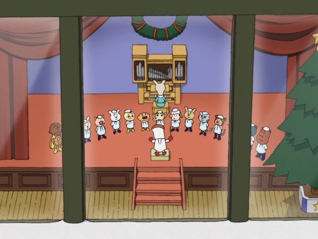 Вперёд, Анпанман! Удивительное Рождество Франкенробо — скриншот 13