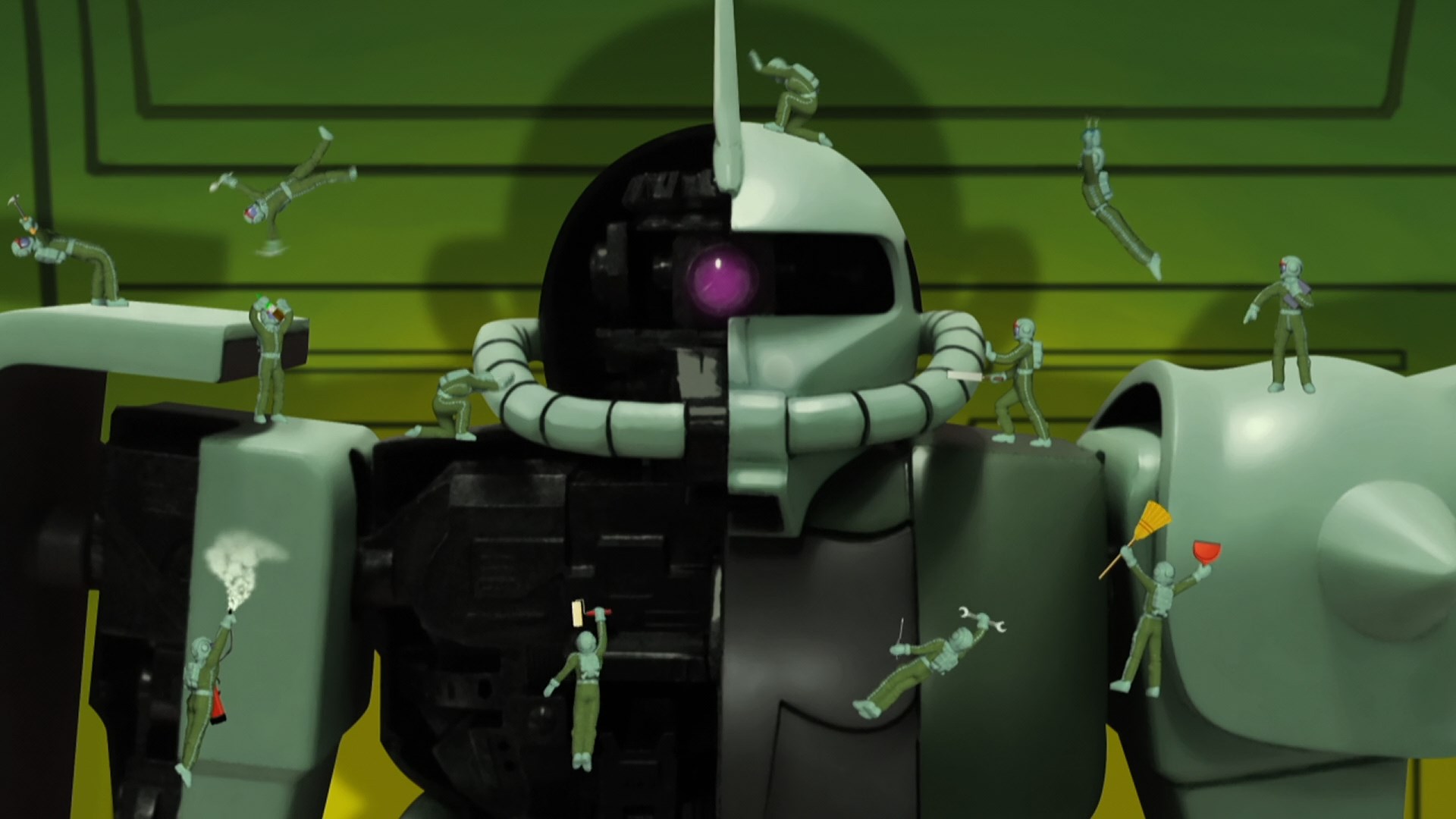 Мобильный воин Гандам-сан ONA — скриншот 9