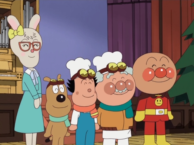 Вперёд, Анпанман! Удивительное Рождество Франкенробо — скриншот 22