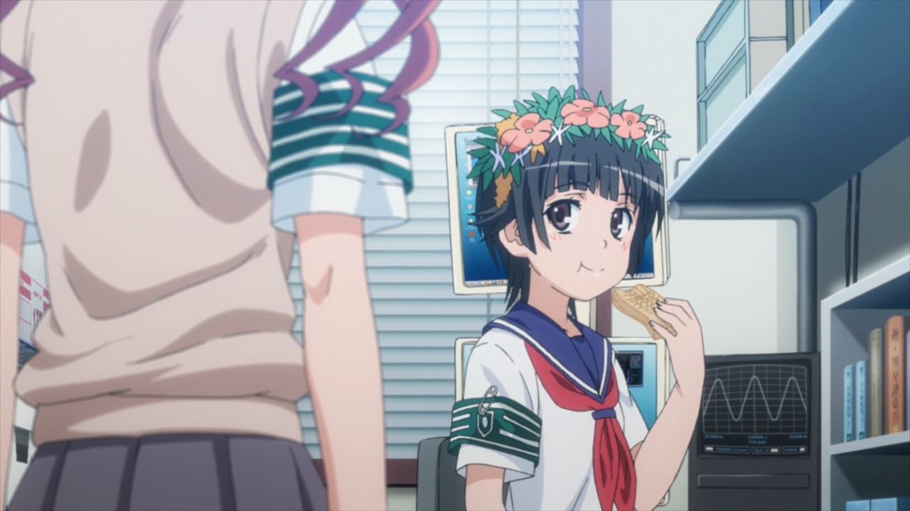 Некий научный Рейлган: С этого момента Мисака-сан является центром внимания — скриншот 30