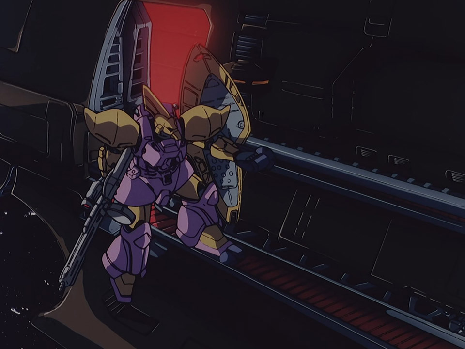 Мобильный воин Гандам 0083: Память о Звёздной пыли — Космическая бабочка — скриншот 26