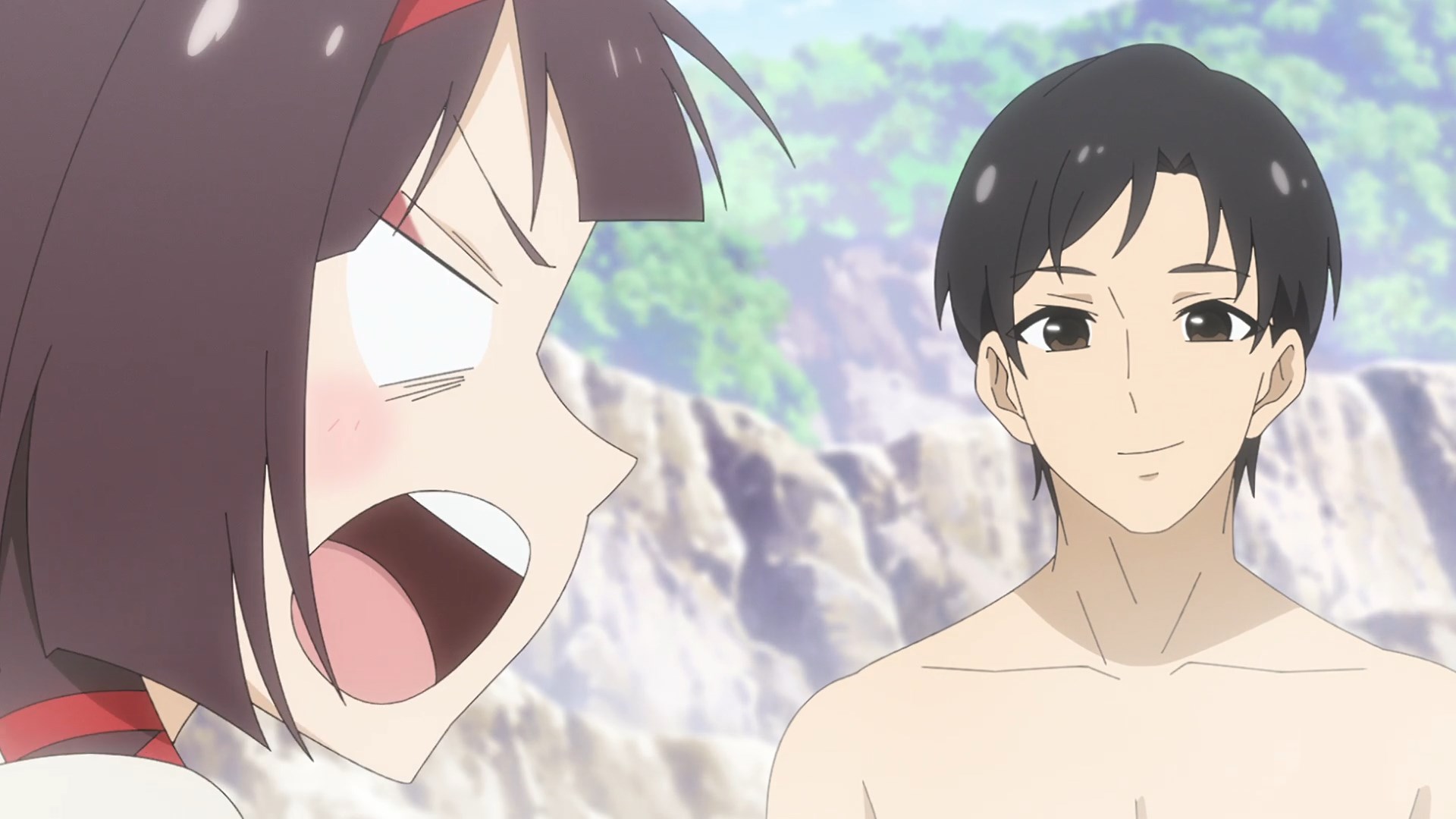 История покорения знаменитого горячего источника в другом мире: Реинкарнация сорокалетнего любителя горячих источников в умиротворяющем курортном раю — скриншот 10