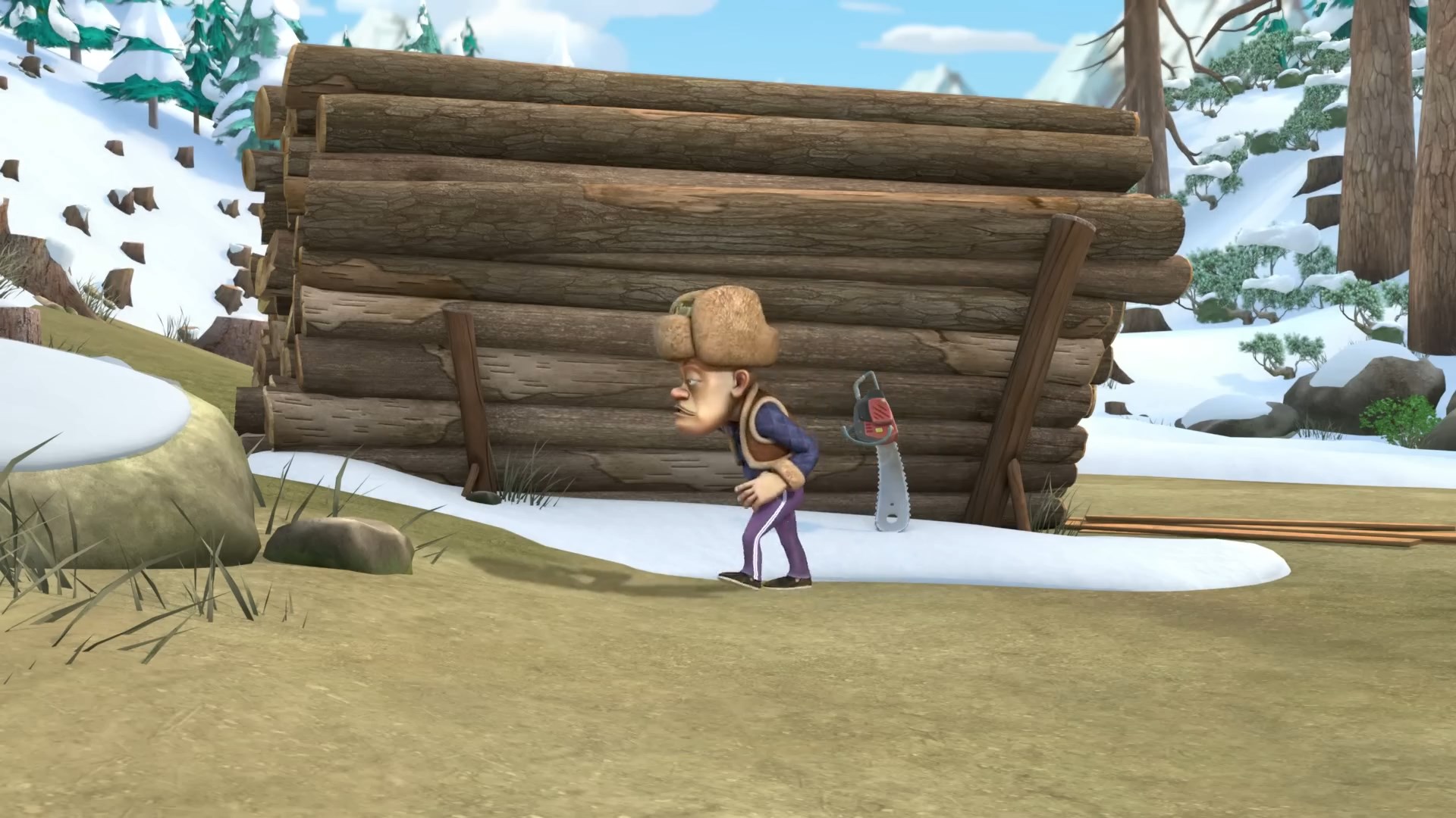 Медведи-соседи: Новогодний подарок — скриншот 27