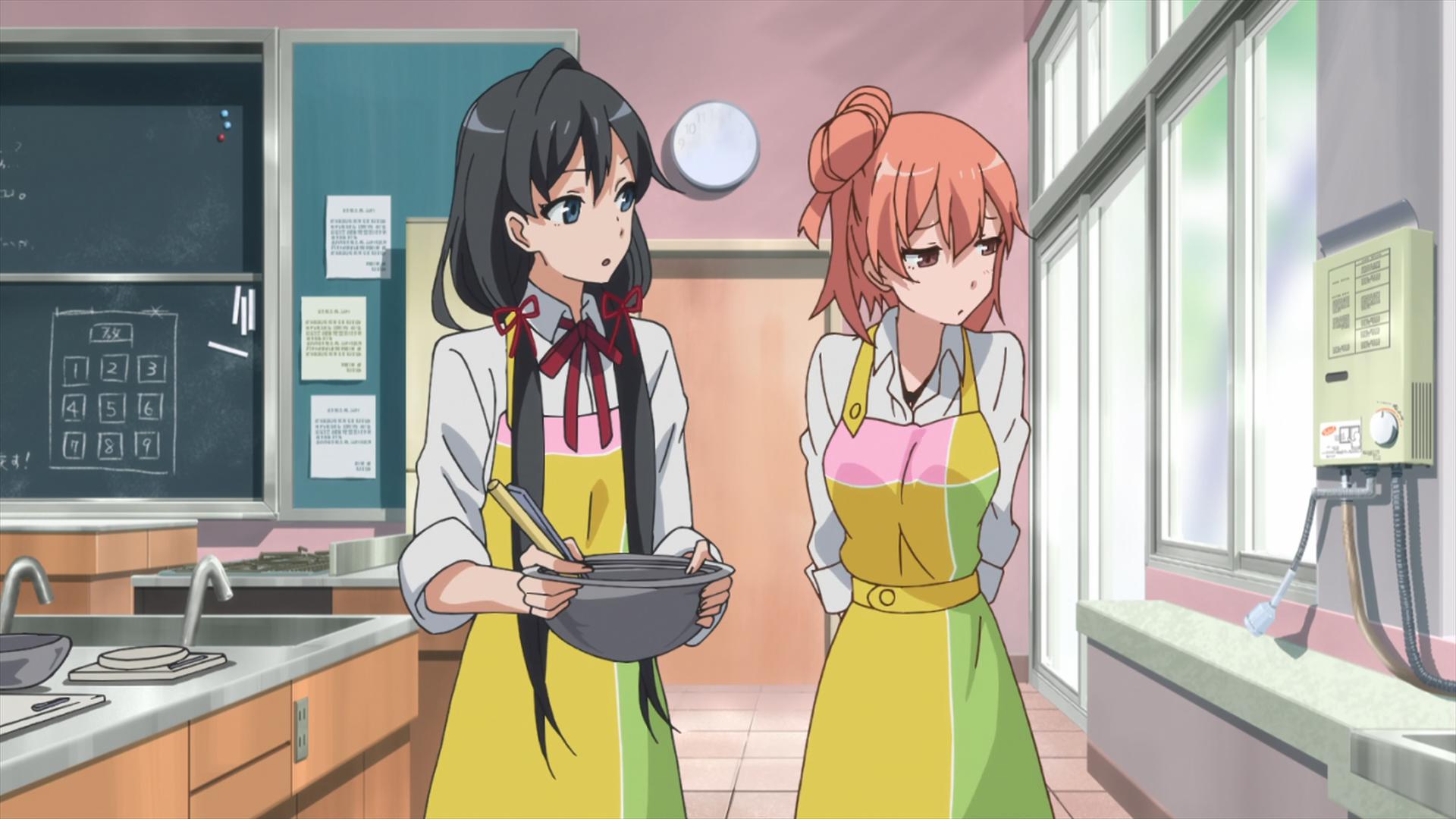 Как и ожидалось, моя школьная романтическая жизнь не удалась — скриншот 20