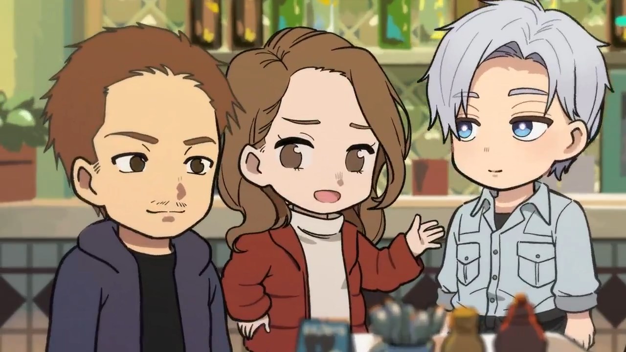 Любовь с кончиков пальцев: Мини-аниме — скриншот 5