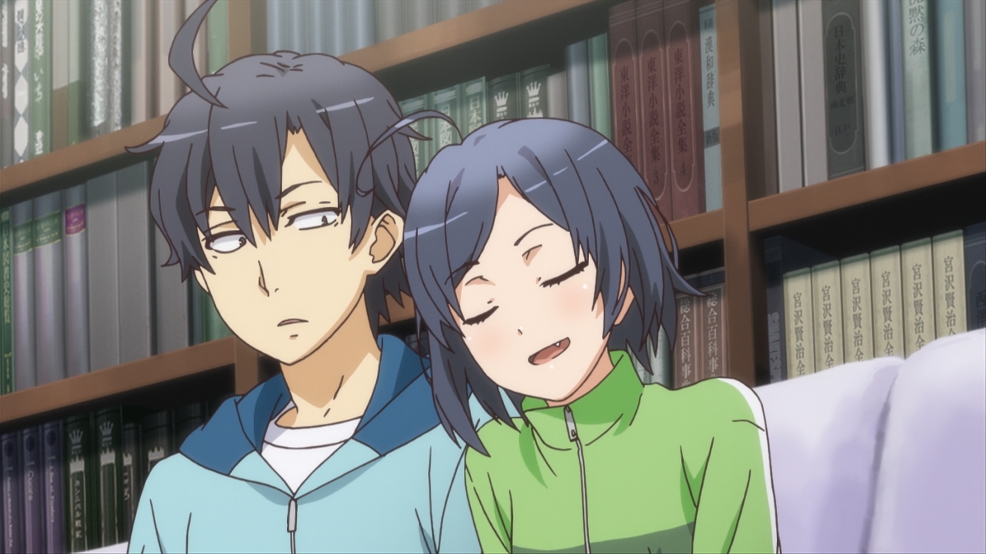 Как и ожидалось, моя школьная романтическая жизнь не удалась 2 — скриншот 56