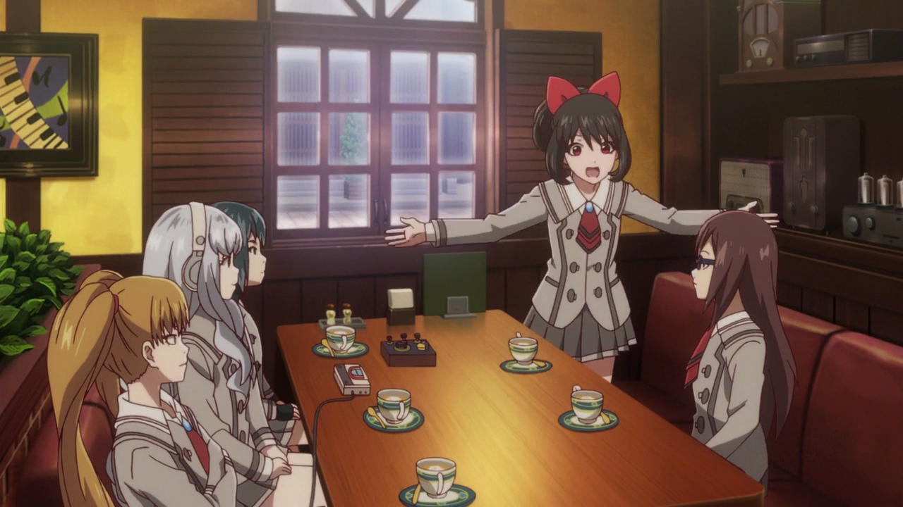 Девушки в багряном свете — скриншот 22