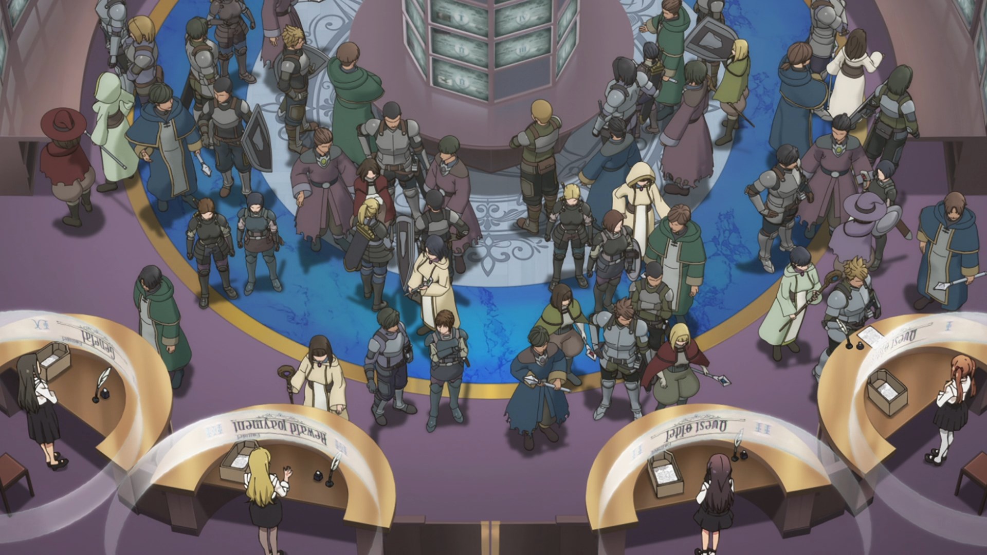 Я секретарь гильдии, но я не люблю сверхурочную работу, поэтому я собираюсь подчинить босса в одиночку — скриншот 6