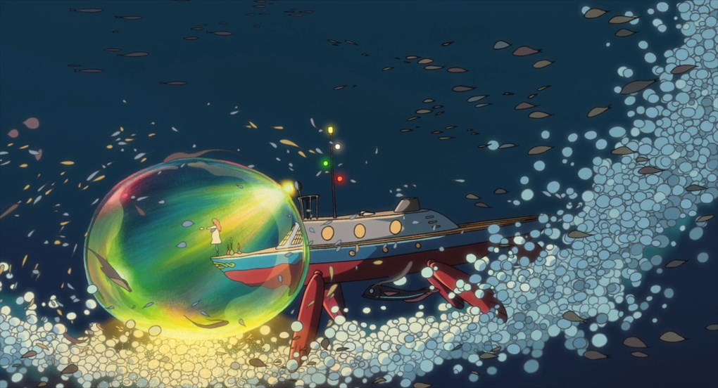 Рыбка Поньо на утёсе — скриншот 6