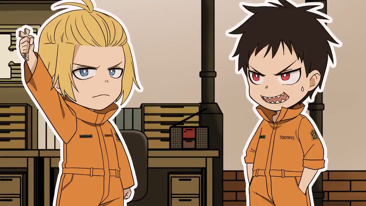 Пламенная бригада пожарных: Мини-аниме — скриншот 8