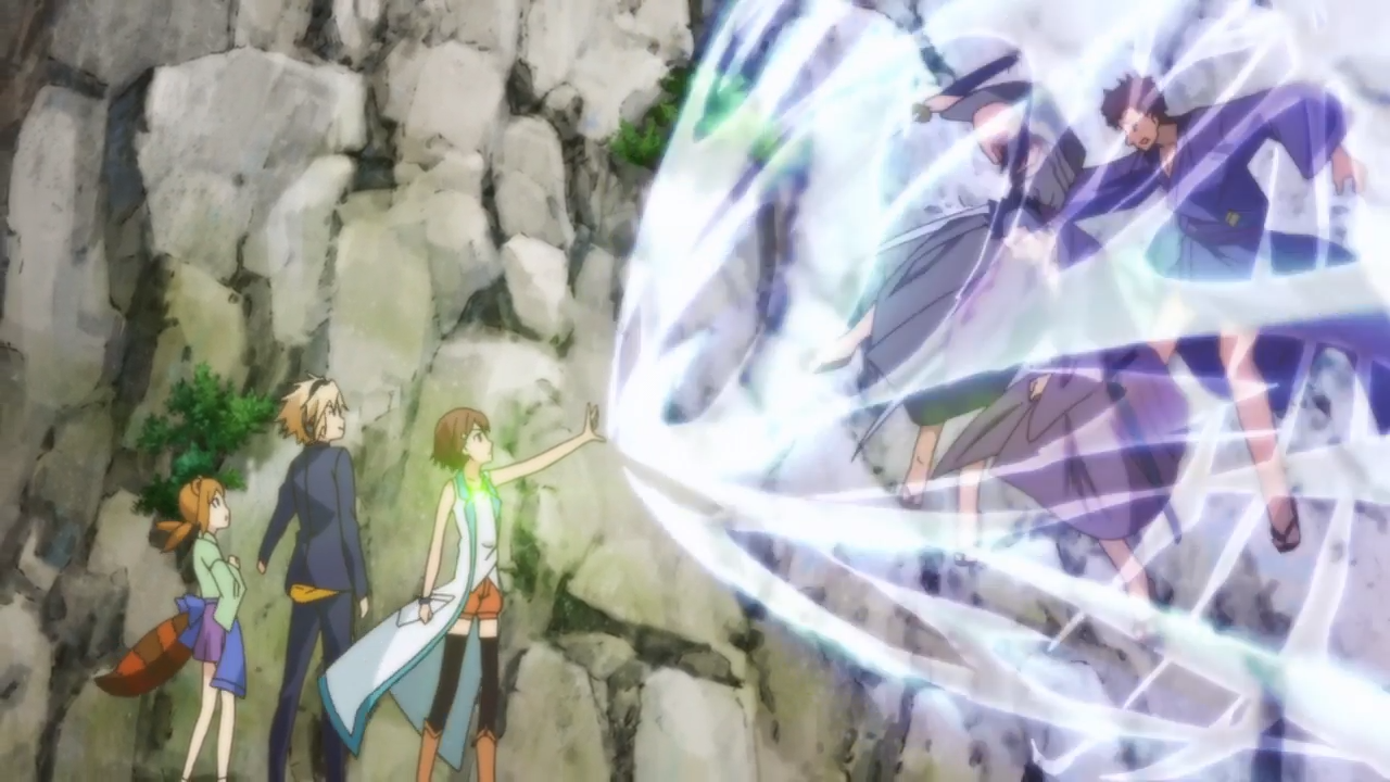 Проблемные дети приходят из иного мира, верно? Хроники горячих источников — скриншот 7