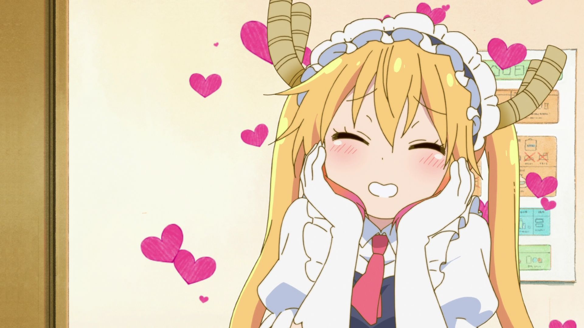 Дракон-горничная госпожи Кобаяси: Валентинки и горячие источники! — Только не ожидайте слишком многого — скриншот 8