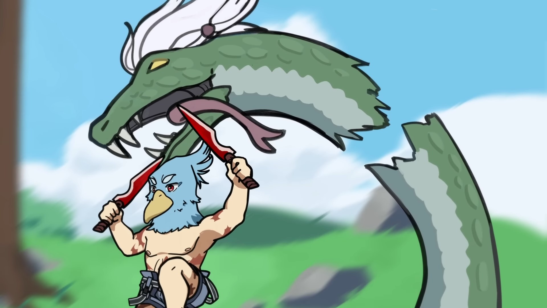 Рубеж Шангри-Ла: Любитель игрошлака бросает вызов топ-игре — Мини-аниме — скриншот 24