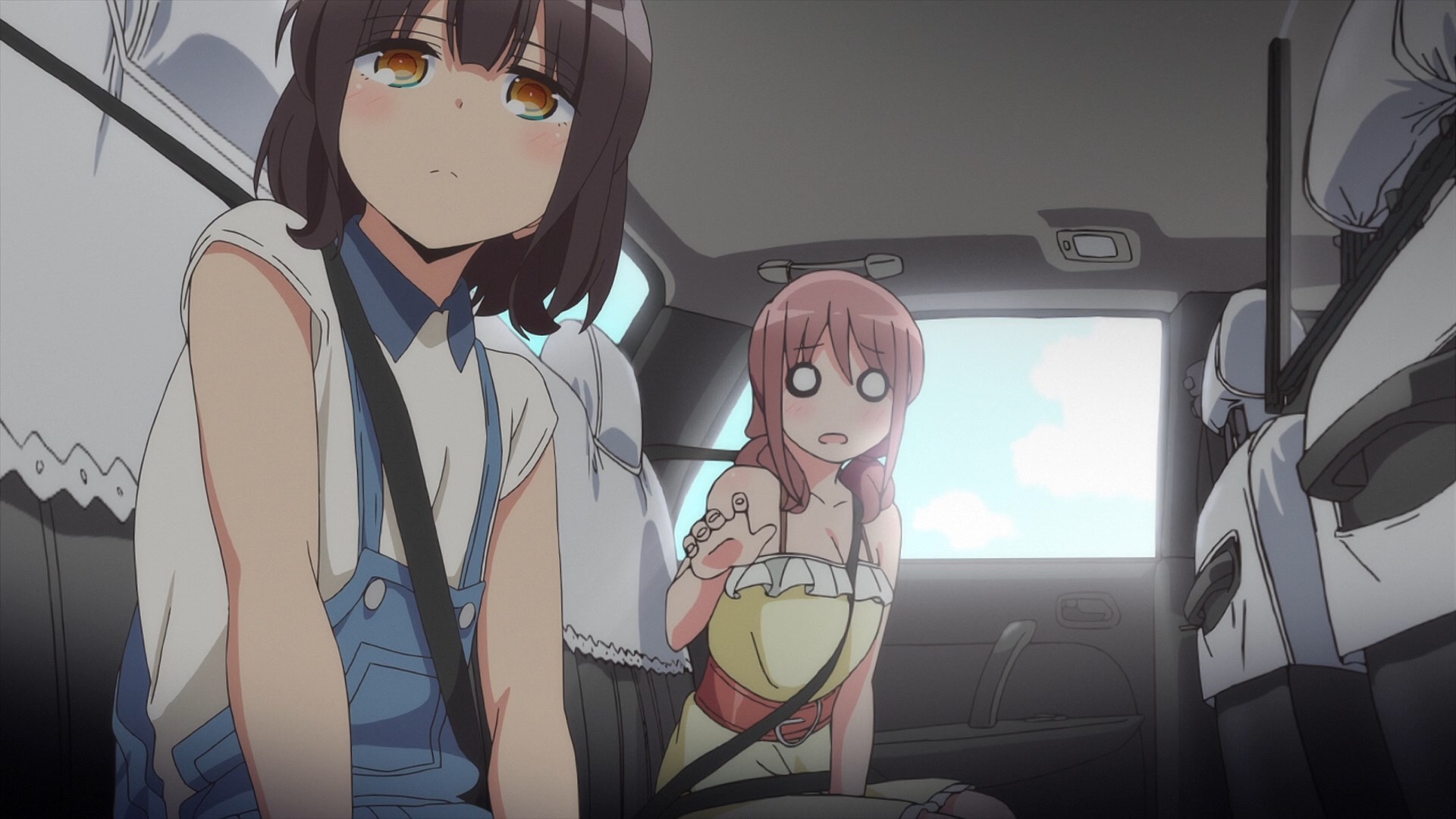 Харука и Каната принимают подачу — скриншот 5