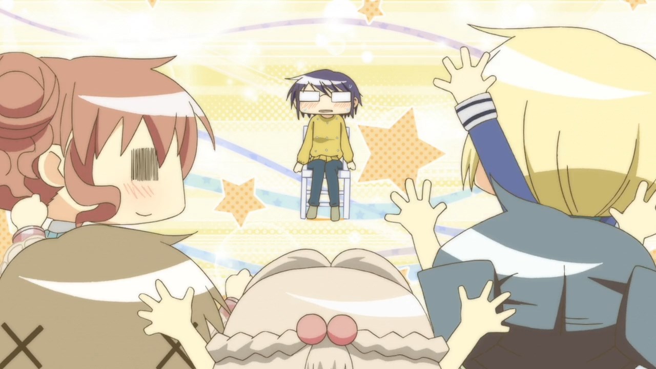 Наброски Хидамари: Выпускной Саэ и Хиро — скриншот 20