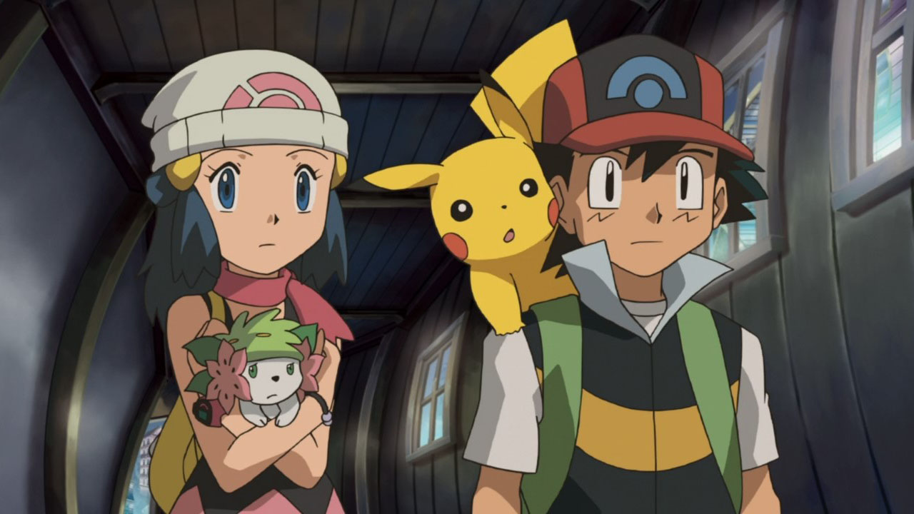 Покемон: Алмаз и жемчуг — Гиратина и небесный букет Шейми — скриншот 28