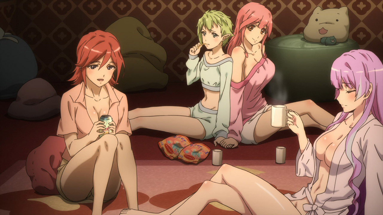 Макросс Дельта: Страсть валькирий. Постановка — скриншот 24