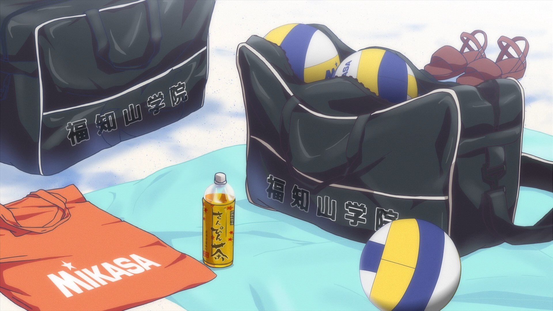 Харука и Каната принимают подачу — скриншот 12