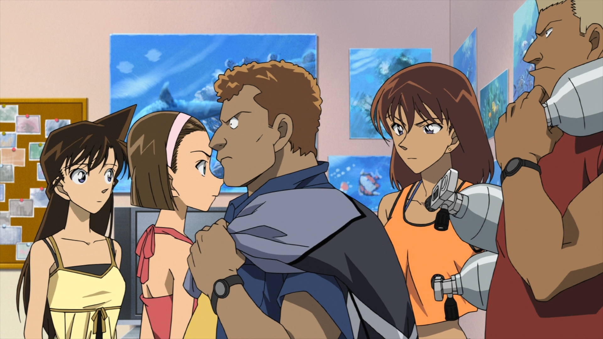 Детектив Конан: Джолли Роджер в глубине лазури — скриншот 22