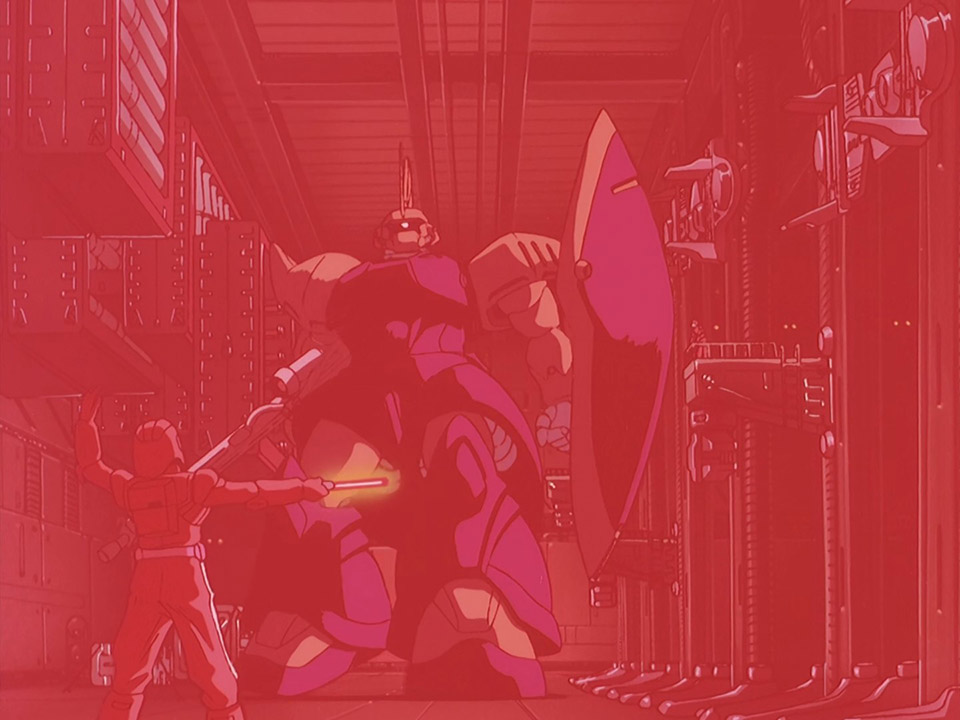 Мобильный воин Гандам 0083: Память о Звёздной пыли — Космическая бабочка — скриншот 20