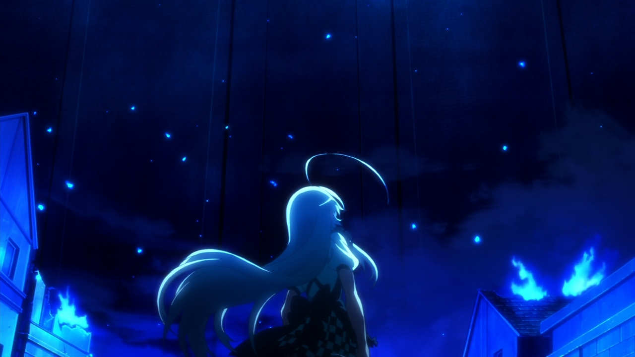 Кадр из аниме Ползучий хаос Няруко-сан W! Прощай W — Хаос любви на этих горячих источниках 8