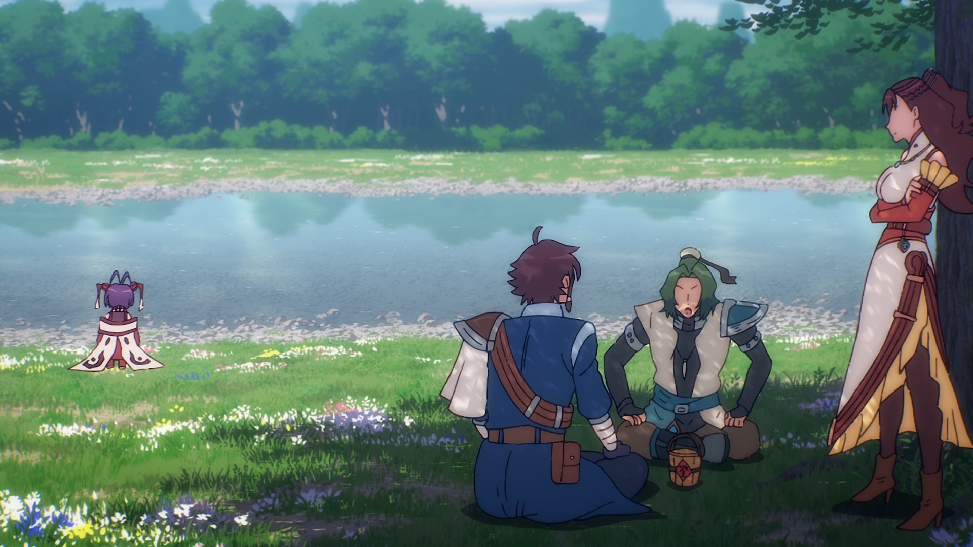 Фантазия о Троецарствии: Духовность небес — скриншот 24