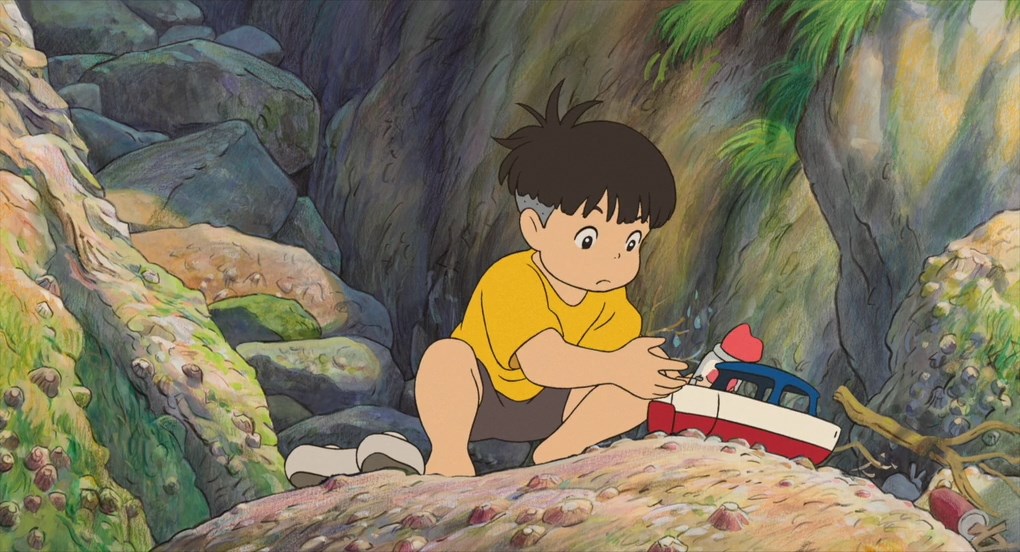 Рыбка Поньо на утёсе — скриншот 27