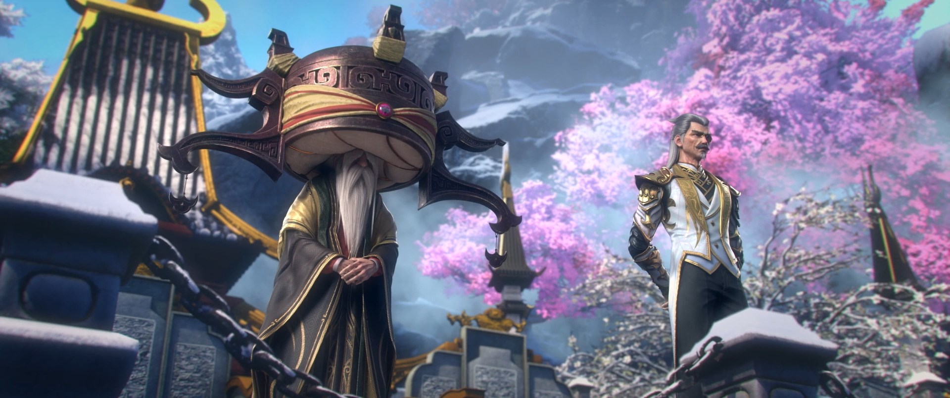 Расколотая битвой синева небес: Трёхлетнее соглашение — скриншот 25