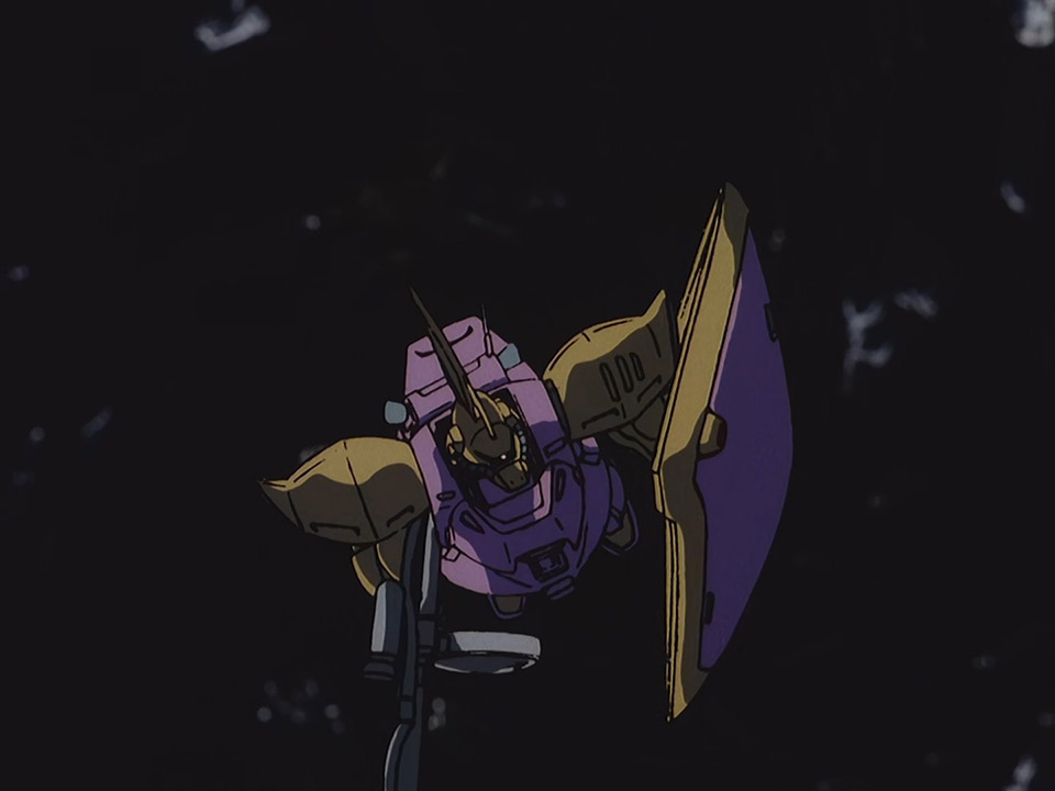 Мобильный воин Гандам 0083: Память о Звёздной пыли — Космическая бабочка — скриншот 28