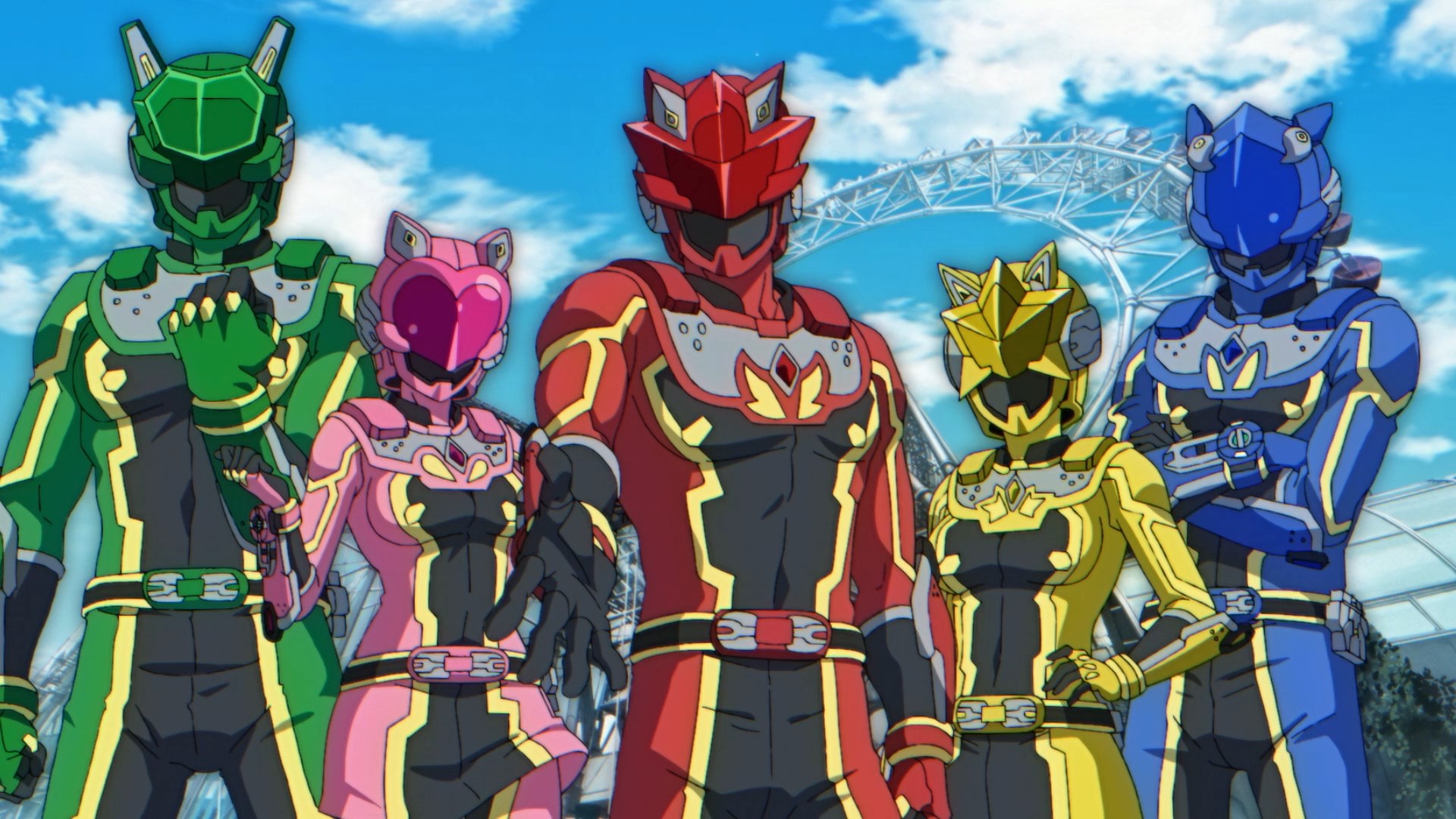 Красный рейнджер становится искателем приключений в другом мире — скриншот 23