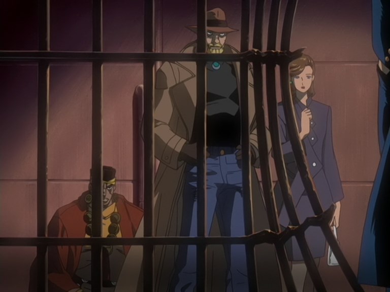 Невероятное приключение ДжоДжо OVA (2000) — скриншот 30