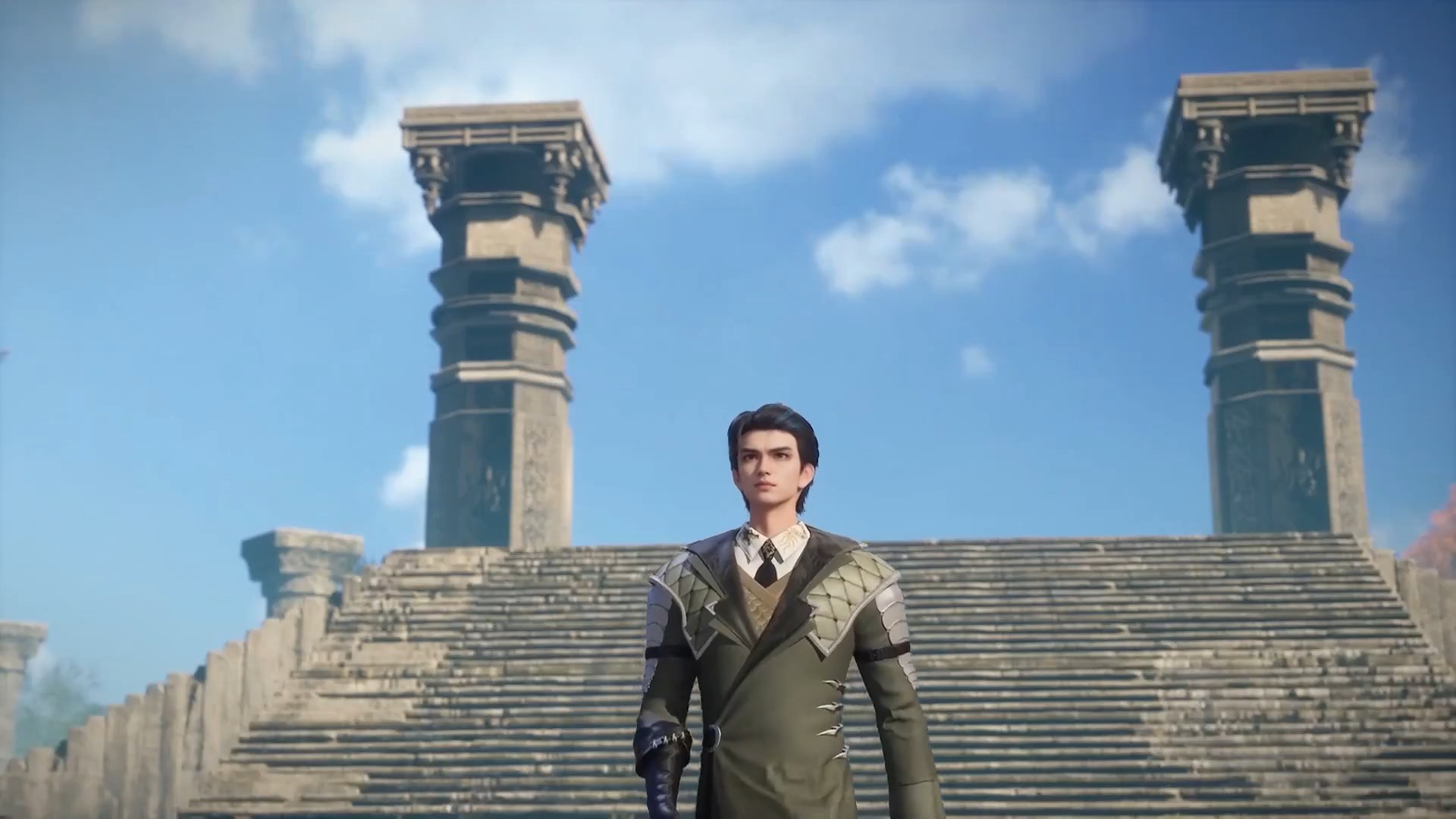 Кадр из аниме Повелитель звёздных драконов 5