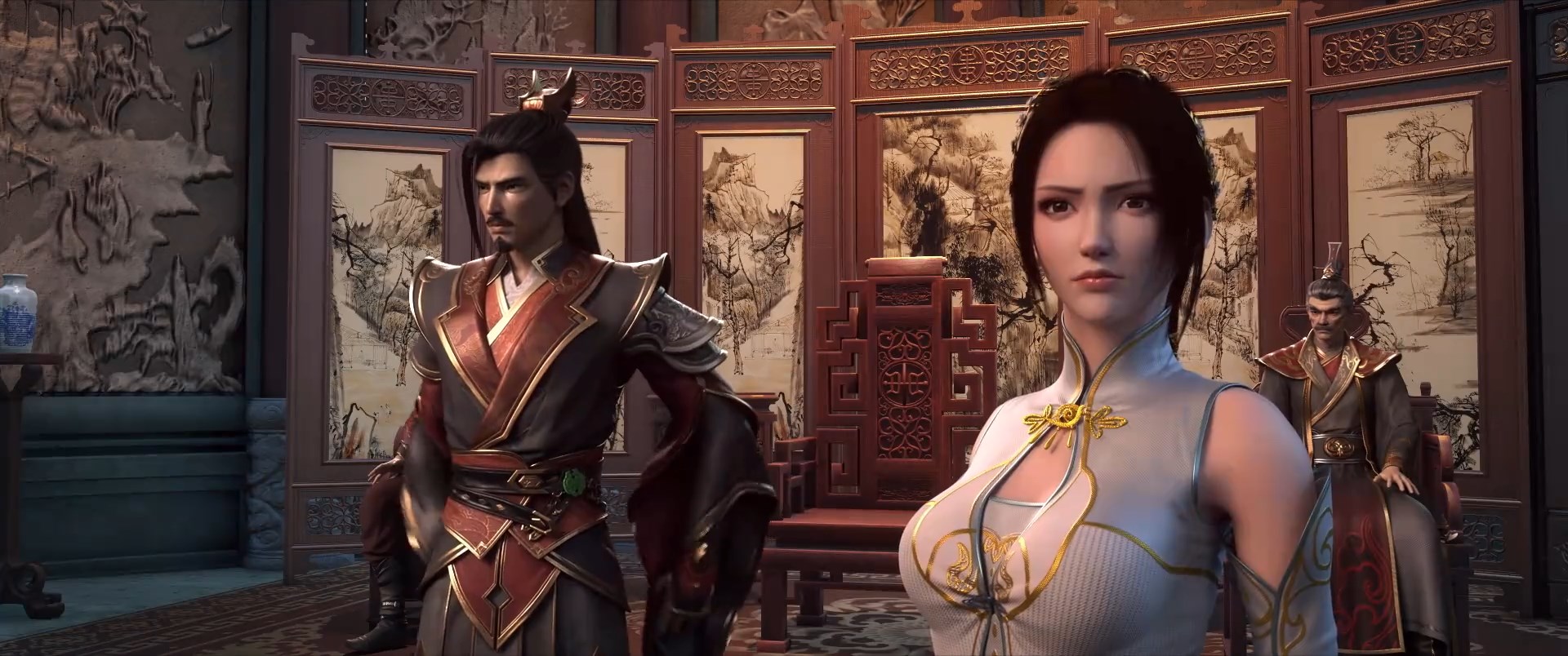 Расколотая битвой синева небес: Происхождение — скриншот 20