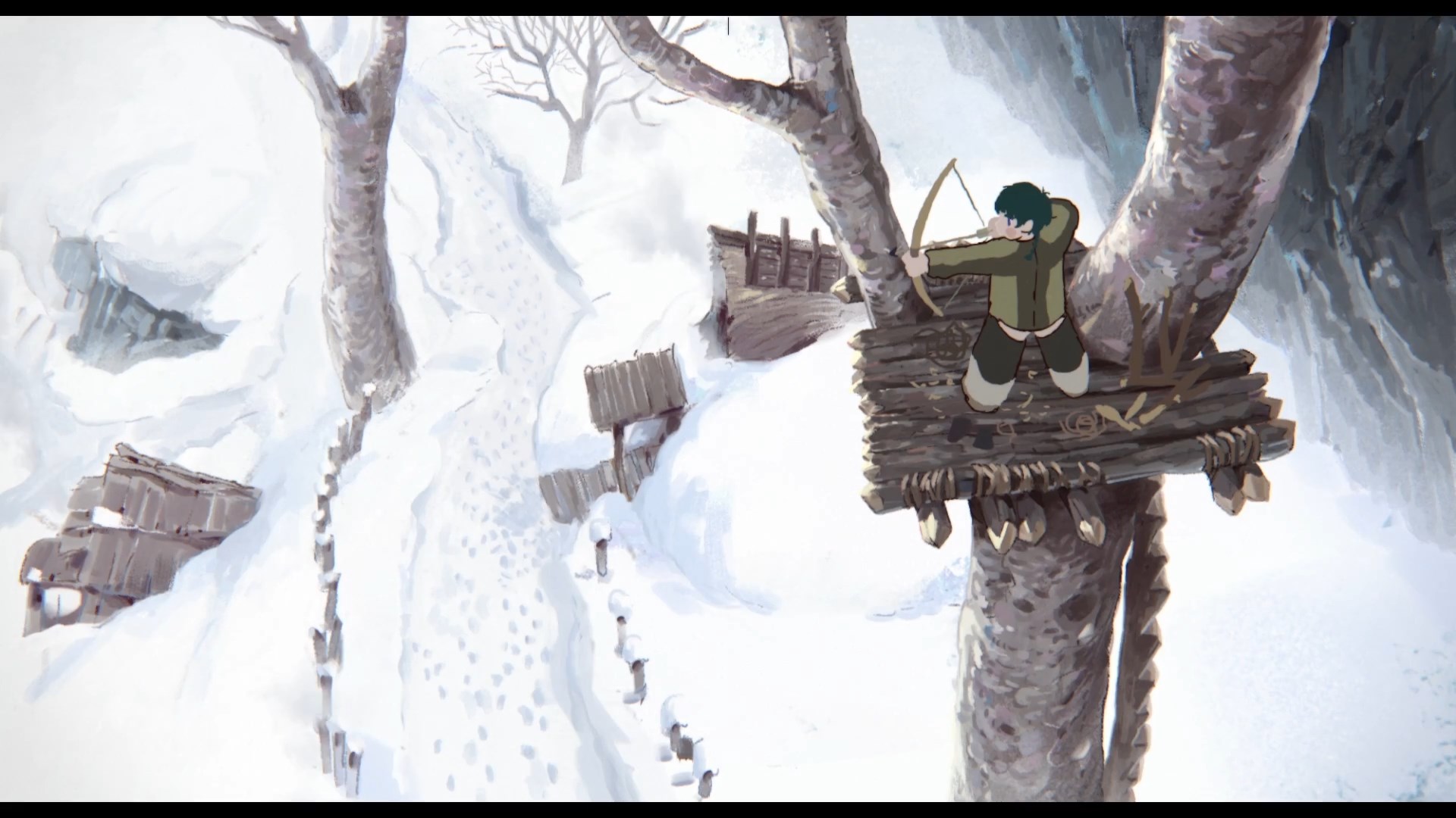 Кадр из аниме Охота 2