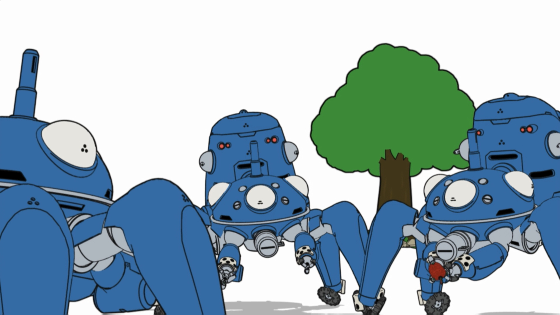 Призрак в доспехах: Синдром одиночки — Дни татиком — скриншот 29