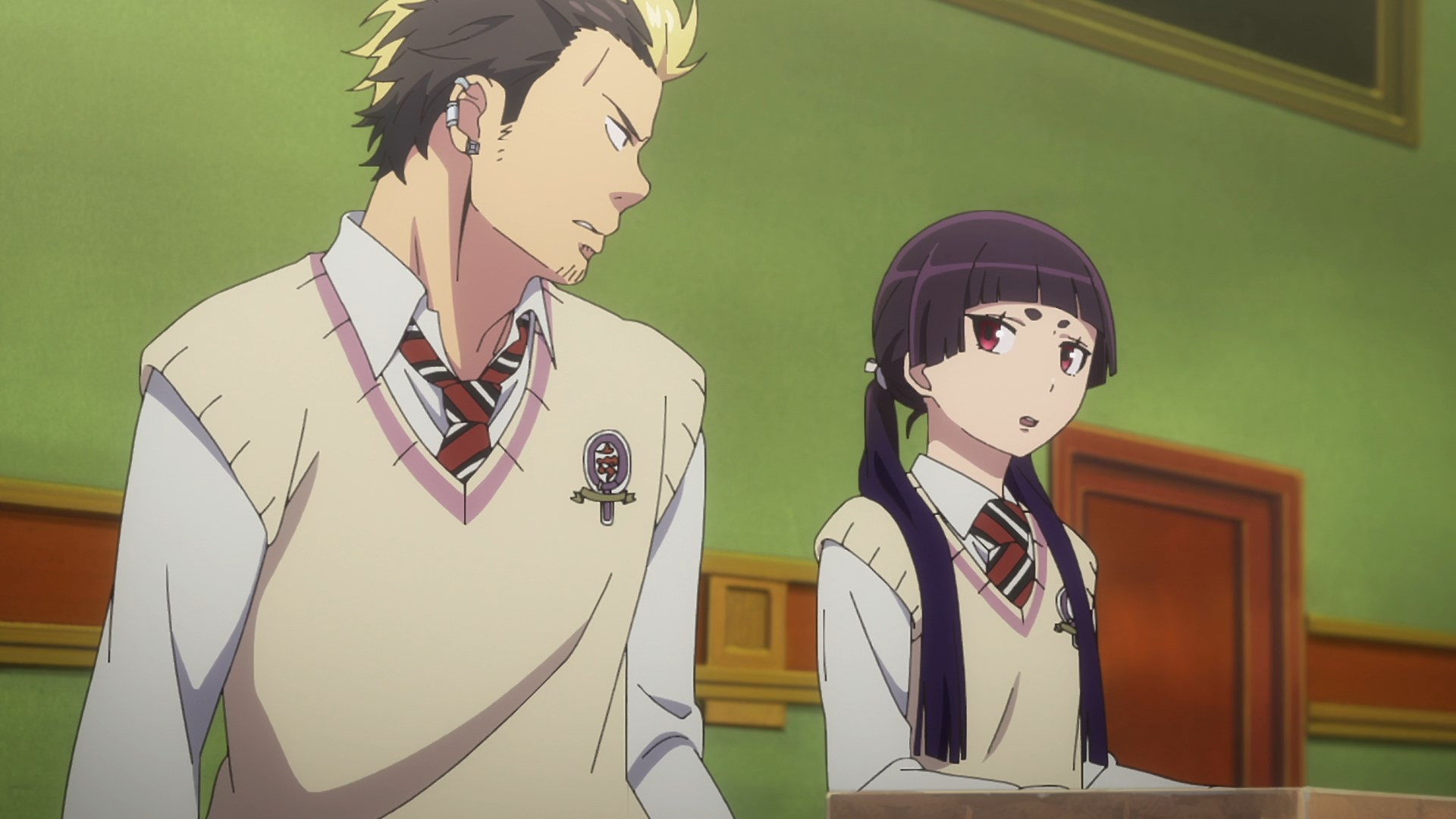 Синий экзорцист: За снегом — скриншот 5