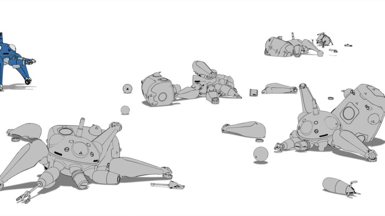 Призрак в доспехах: Синдром одиночки — Дни татиком — скриншот 26