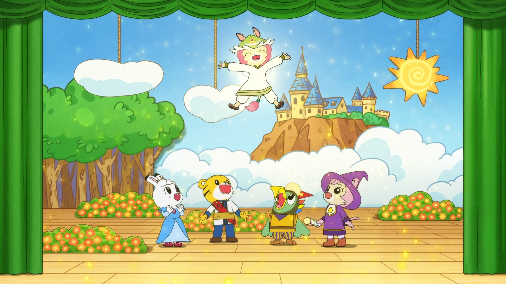 Shimajirou no Wow! Movie 10: Shimajirou to Kirakira Oukoku no Oujisama — скриншот 16